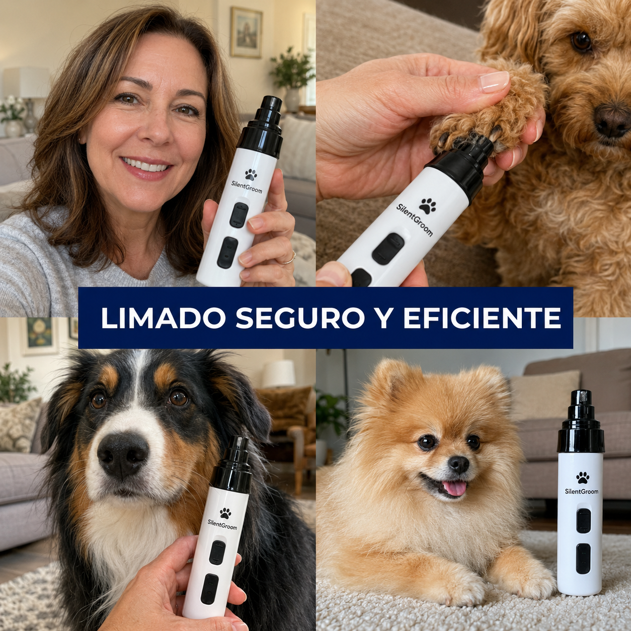 SilentGroom | Lima uñas silenciosa 🐾
