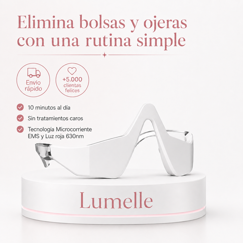 Reductor de Ojeras y Bolsas – Luz Roja y Microcorriente