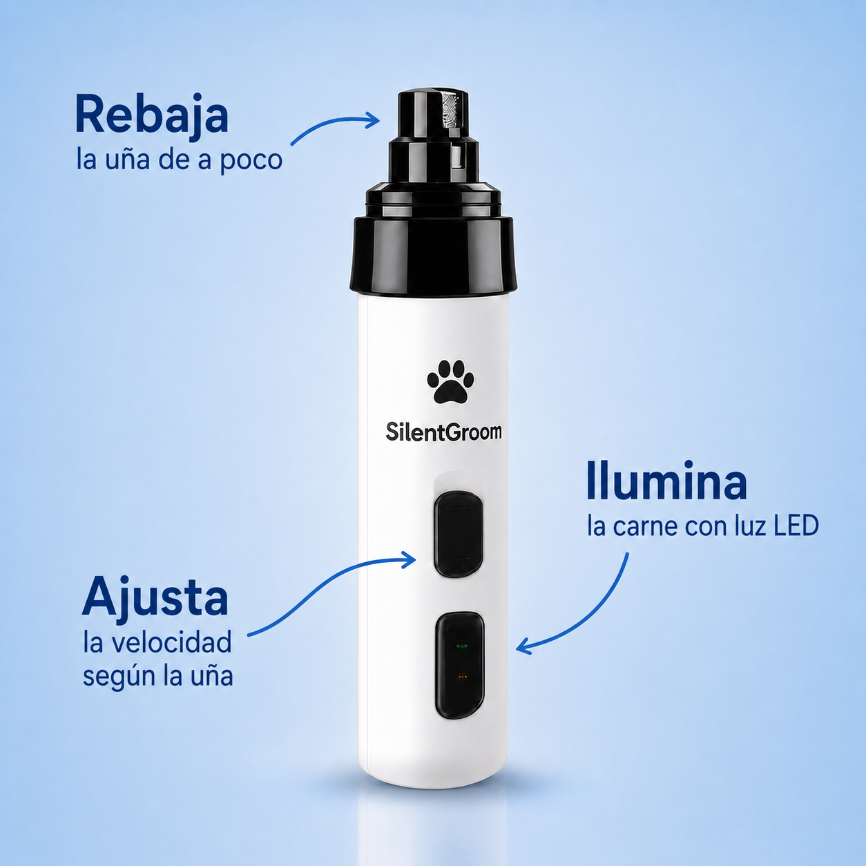 SilentGroom | Lima uñas silenciosa 🐾