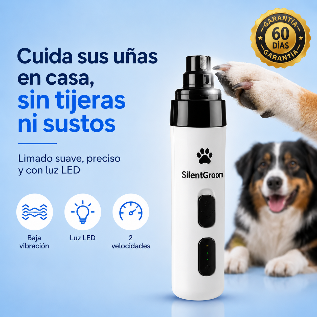 SilentGroom | Lima uñas silenciosa 🐾
